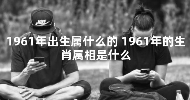 1961年出生属什么的 1961年的生肖属相是什么